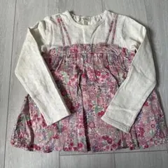 センスオブワンダー　リバティ　花柄　チュニック