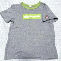 ミキハウス　ボックスロゴ Tシャツ
