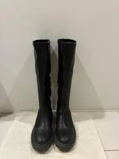 GU ウルトラストレッチロングブーツ　ブラック