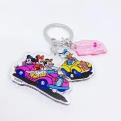 ディズニー ミッキー アクリル キーホルダー