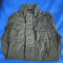GAPKIDS ギャップキッズ ミニタリー　コート　カーキ 140cm Lサイズ