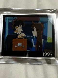 名探偵コナン展 TVアニメ放送30周年記念 アクリルマグネット　毛利蘭　工藤新一