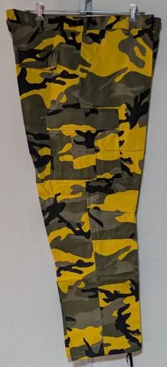 ロスコ 迷彩カーゴパンツ ＸＬ 新品未使用 スティンガーイエローカモ