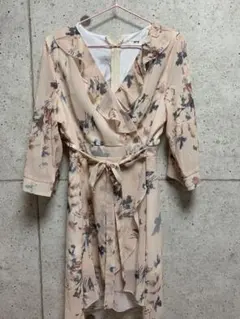 162 シースルー　花柄ワンピース　最終セール　7/22まで