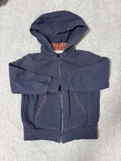 familiar パーカー 110サイズ ネイビー ファミリア