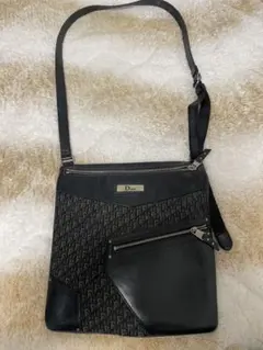 Dior ブラック ショルダーバッグ