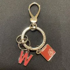 早稲田大学 メタル シンボルキーホルダー　WASEDA UNIVERSITY