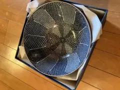 黒色花柄ボウル