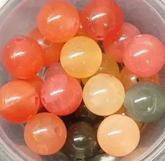 B180　ソルトソースアゲート　塩源瑪瑙　8〜8.5ミリ