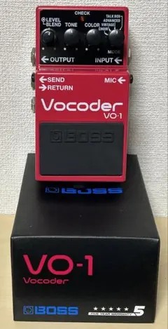 BOSS VO-1 Vocoder エフェクター