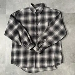 フリークスストア オンブレチェック　BIGネルシャツ　Lサイズ