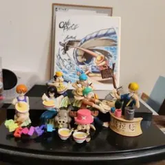 ワンピース　フィギュア　ジオラマワールド　パート4　ONE PIECE　ロゴ