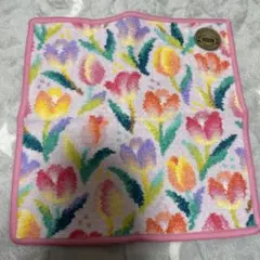 フェイラーLOVE EARY チューリップ柄タオルハンカチ