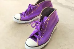 CONVERSE ALL STAR パープル ハイカット 6.5