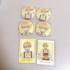 楡井秋彦　ウィンブレ　Flower gift フラワーギフト　缶バッジ　フォトカ