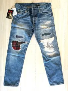 HYSTERICGLAMOUR ダメージデニムパンツ ジーンズ