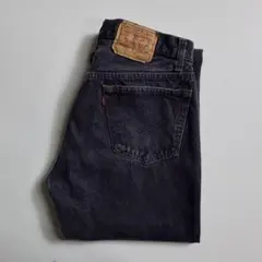 USA製 Levi’s 501-0658 先染めブラック W34 L34 黒