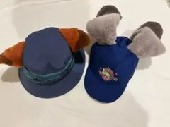 【美品】ニックのハット＆ジュディのキャップセット（ズートピア2 ディズニーシー）