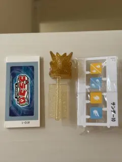 ポケモン プラコロ キャラコロ サンダー ラメ クリア 当時物 レア ①