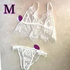 あ*ぴ様 リラックス♡ルームウエア ランジェリー♡部屋着 ノンワイヤー セットМ