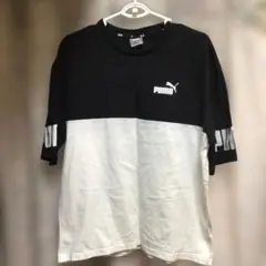 PUMA 半袖 Tシャツ Mサイズ ブラック/ホワイト