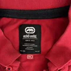 ecko unltd. レッド ポロシャツ 2XLのサムネイル