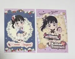 鬼滅の刃　ufotable カフェ　ポストカード　栗花落カナヲ二枚セット