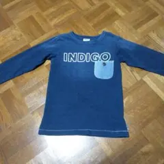 BREEZE インディゴ 長袖カットソー 130