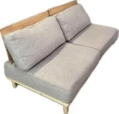 Ricordo リコルド　グレー 2人掛けソファ