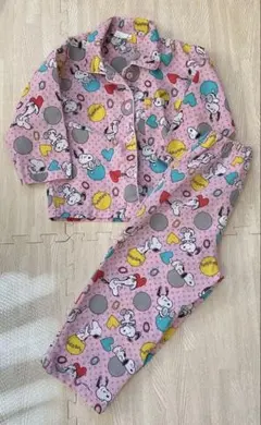 SNOOPY スヌーピー柄 パジャマ 100のサムネイル
