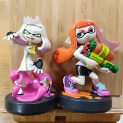 スプラトゥーン amiibo　ヒメ、イカガールセット