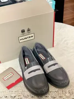 HUNTER レインローファー 美品　サイズEU37のサムネイル