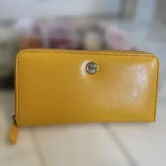 【長財布】✳️新品未使用✳️水晶院　イエロー虎エンボス長財布 （開運&幸運）