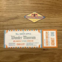 Mrs. GREEN APPLE Wonder Museum 入場特典　大阪