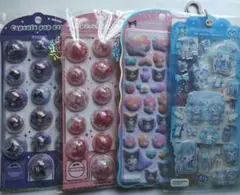 《マイメロディ・クロミ》カプセルポップ・コットンパフィ・その他　計5点セット