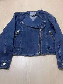 新品⭐︎トランテアン⭐︎デニムライダースジャケットのサムネイル