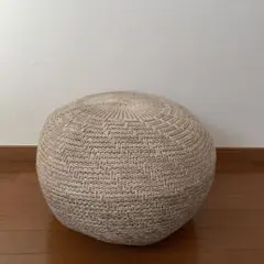 IKEA サンダレード 45cm ベージュ プーフ オットマンのサムネイル