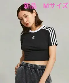 完売品　新品　adidas スリーストライプス ベイビーTシャツ Мサイズ