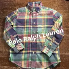 Polo Ralph Lauren 長袖シャツ マルチカラーチェックボタンダウン