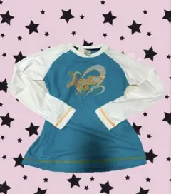 タグ付きadidasピチTトップス カットソー Y2K平成女児 平成ギャル00s