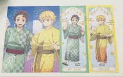 鬼滅の刃　漆ノ章　ナムコ　絵札　竈門炭治郎　我妻善逸　4枚セット