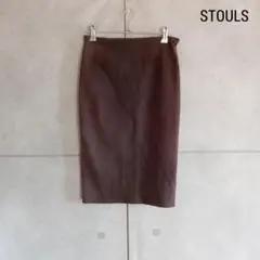 STOULS ストゥールス スエードスカート　ポルトガル製 羊革　 X3203