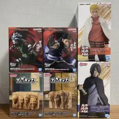 うずまきナルト　うちはサスケ　はたけカカシ　うちはオビト　火影岩　フィギュア6点