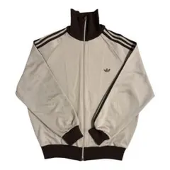 adidas デサント ADS-4F 4号 美品 トラックジャケット ベージュ