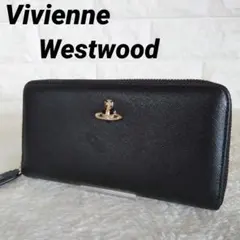 薇薇安·韋斯特伍德 圓形拉鍊長夾 鑽石心形星塵