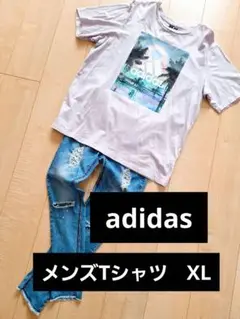 9月末まで値下げ♥adidas♥メンズ♥Tシャツ♥XL