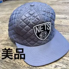 【希少】ミッチェルアンドネス NBA ブルックリンネッツ キルティングキャップ