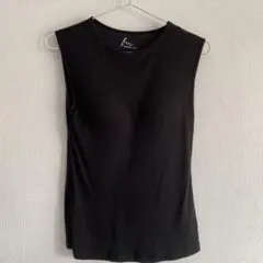 しまむら MUMU カップ付きタンクトップ　ブラック　Mのサムネイル