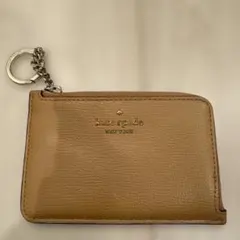 kate spade ベージュ フラグメントケース カードケース ダーシー
