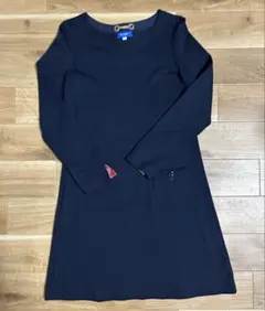 ブルーレーベルクレストブリッジ　ワンピース　ネイビー